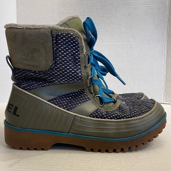 Sorel Tivoli II Waterproof Lace Up Short Winter Boots Size 8 - Picture 8 of 16